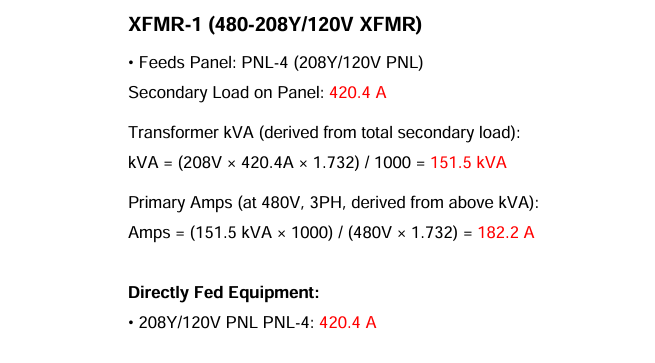 Load Report Example